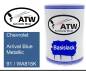 Preview: Chevrolet, Arrival Blue Metallic, 91 / WA815K: 500ml Lackdose, von ATW Autoteile West.